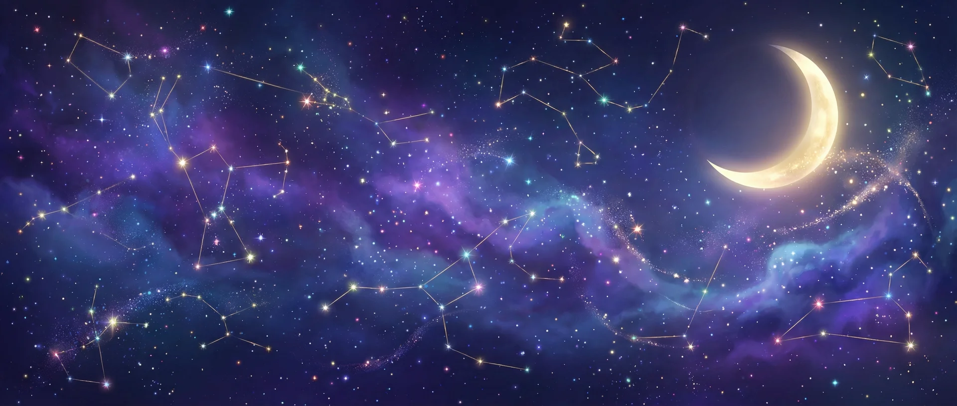 星空背景 - 凡尔赛的穿越玫瑰 | 每日星座运势与塔罗占卜